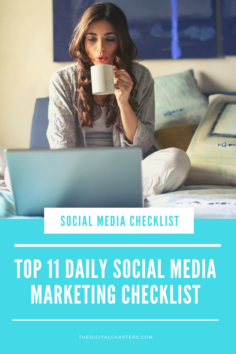 The Ultimate Social Media Checklist For Social Media Manager