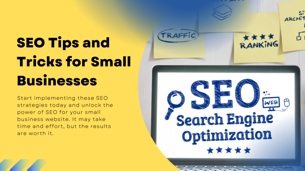 SEO Tips and Tricks for Small Businesses